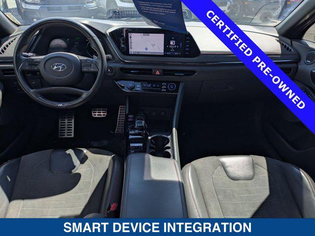 used 2021 Hyundai Sonata car, priced at $17,700