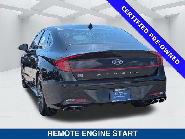 used 2021 Hyundai Sonata car, priced at $17,700