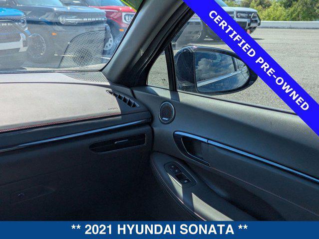 used 2021 Hyundai Sonata car, priced at $17,700