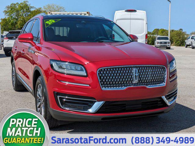 used 2020 Lincoln Nautilus car, priced at $26,300