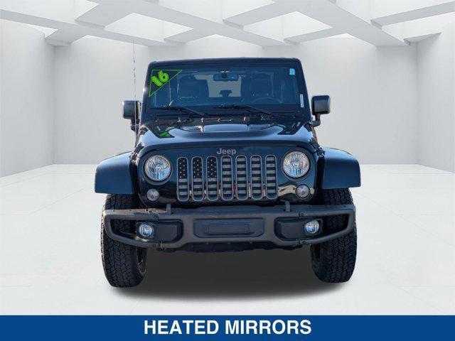 used 2016 Jeep Wrangler car, priced at $23,200