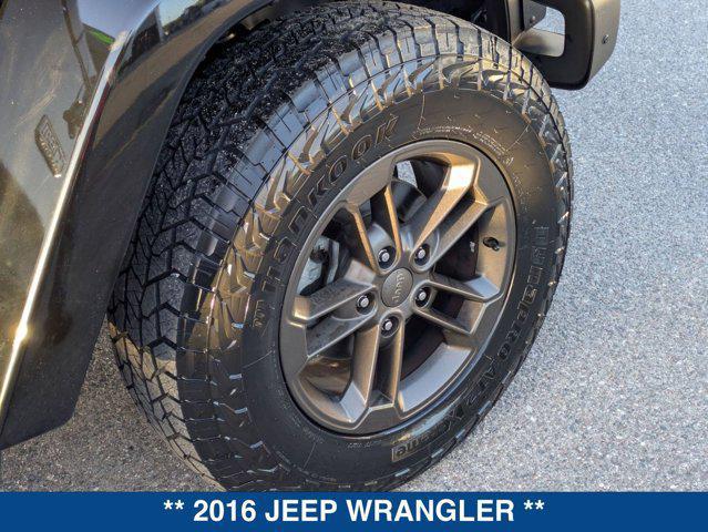 used 2016 Jeep Wrangler car, priced at $23,200