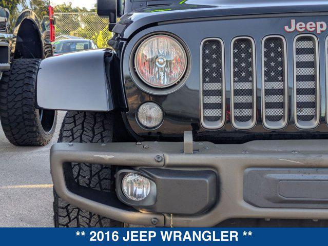 used 2016 Jeep Wrangler car, priced at $23,200