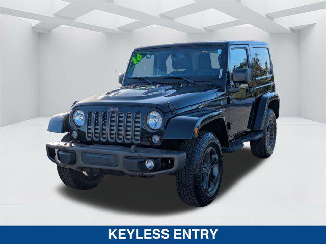 used 2016 Jeep Wrangler car, priced at $23,200