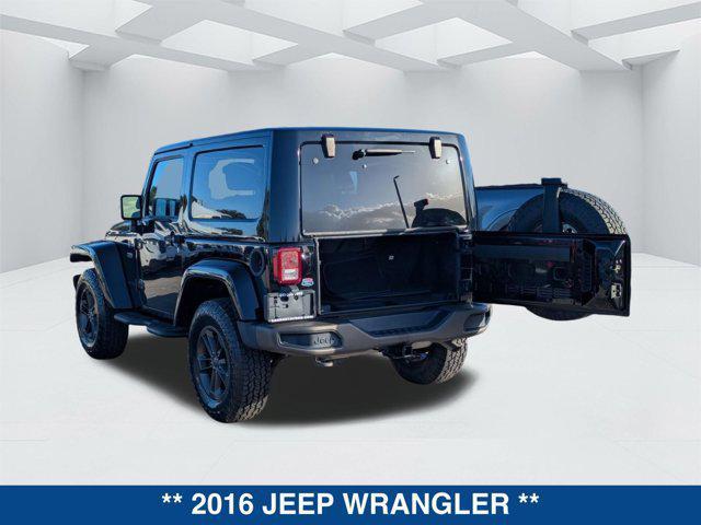 used 2016 Jeep Wrangler car, priced at $23,200