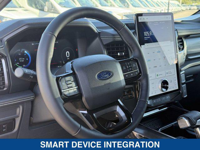 new 2025 Ford F-150 Lightning car, priced at $80,985