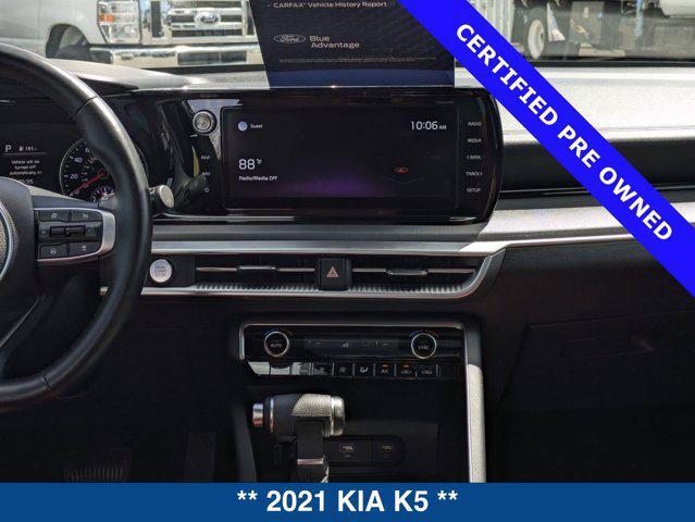 used 2021 Kia K5 car, priced at $26,300