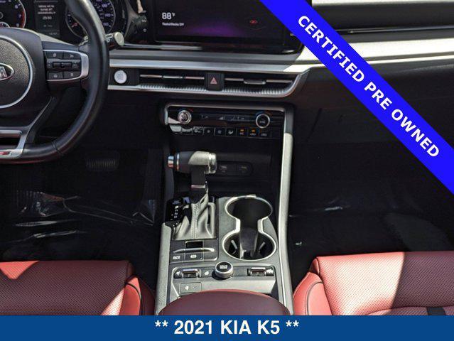 used 2021 Kia K5 car, priced at $26,300