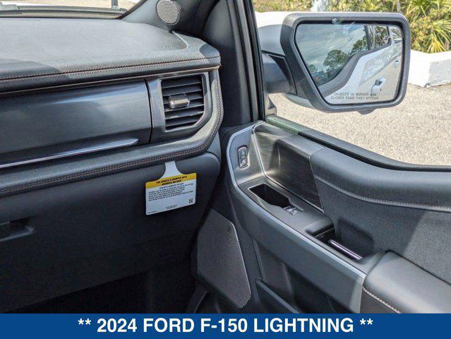 new 2024 Ford F-150 Lightning car, priced at $76,690