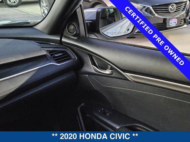 used 2020 Honda Civic car, priced at $25,400