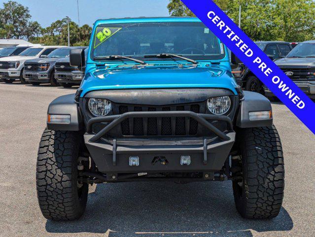 used 2020 Jeep Wrangler Unlimited car, priced at $29,400