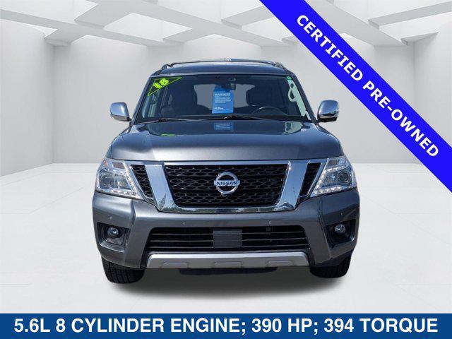 used 2018 Nissan Armada car, priced at $22,400