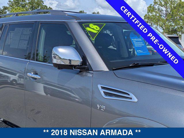 used 2018 Nissan Armada car, priced at $22,400