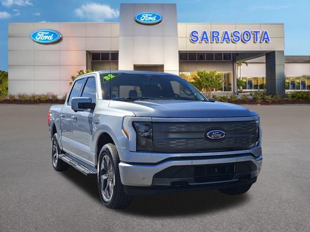 used 2022 Ford F-150 Lightning car, priced at $45,300