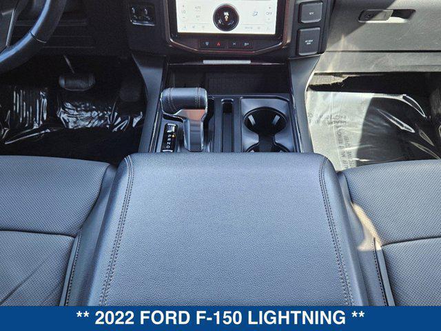 used 2022 Ford F-150 Lightning car, priced at $45,300