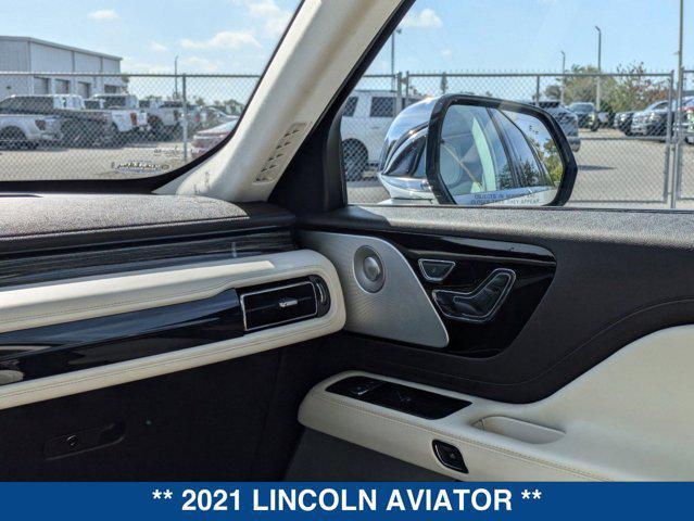 used 2021 Lincoln Aviator car, priced at $46,000