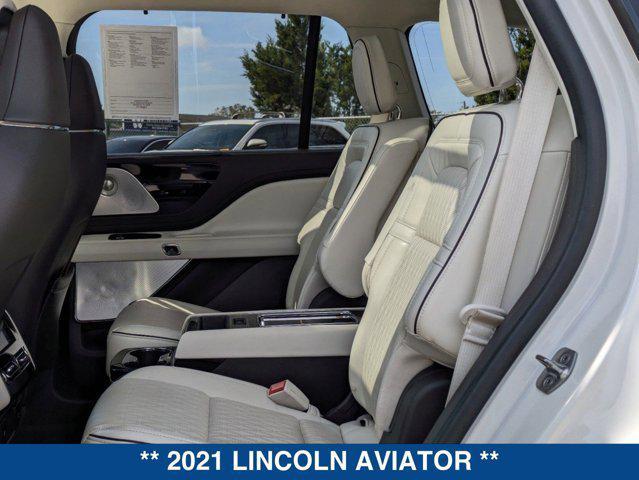 used 2021 Lincoln Aviator car, priced at $46,000