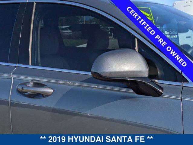 used 2019 Hyundai Santa Fe car, priced at $17,900