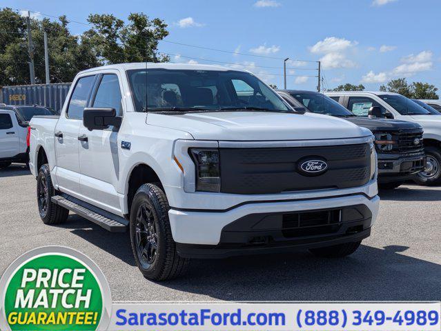 new 2025 Ford F-150 Lightning car, priced at $58,529
