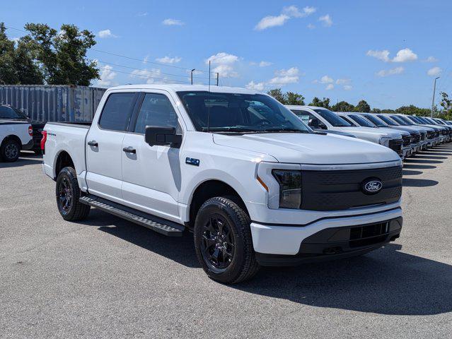 new 2025 Ford F-150 Lightning car, priced at $58,529