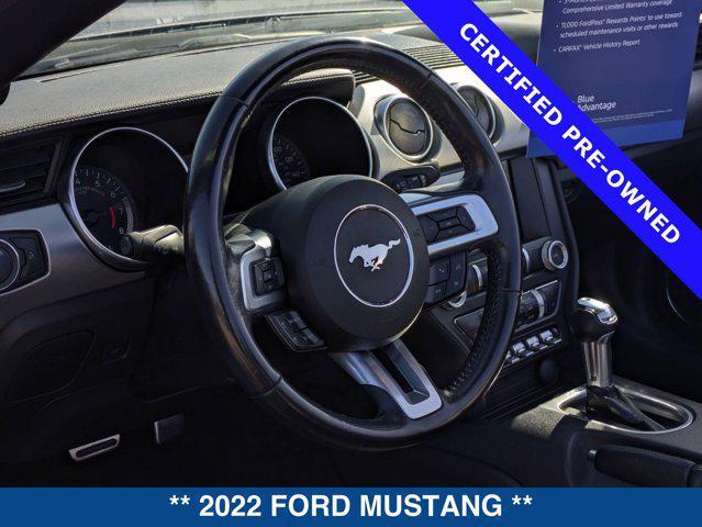 used 2022 Ford Mustang car, priced at $24,200