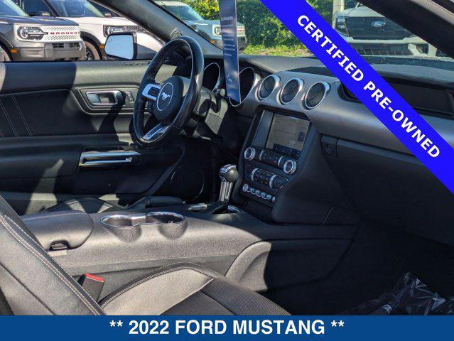 used 2022 Ford Mustang car, priced at $24,200