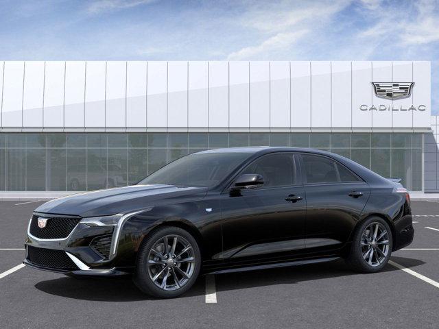 new 2025 Cadillac CT4 car, priced at $47,035