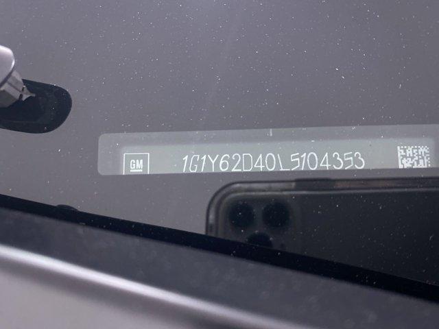 used 2020 Chevrolet Corvette car, priced at $62,490
