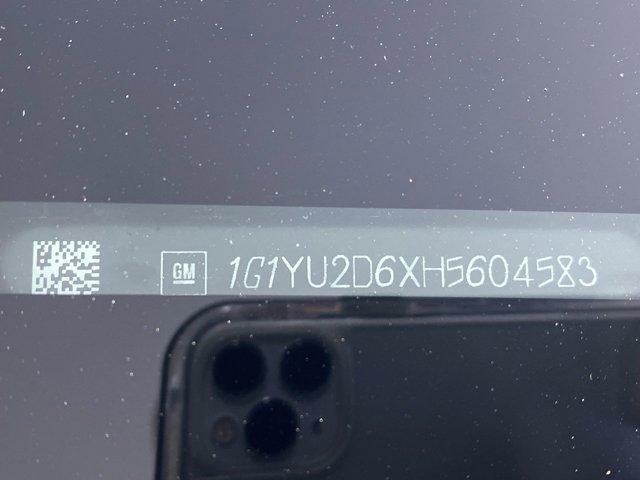 used 2017 Chevrolet Corvette car, priced at $66,490