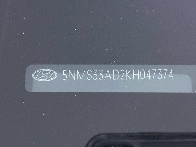 used 2019 Hyundai Santa Fe car, priced at $14,490