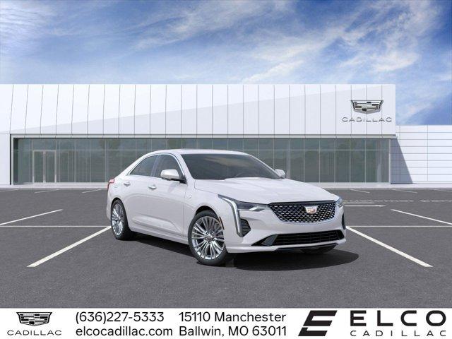 new 2025 Cadillac CT4 car, priced at $49,660