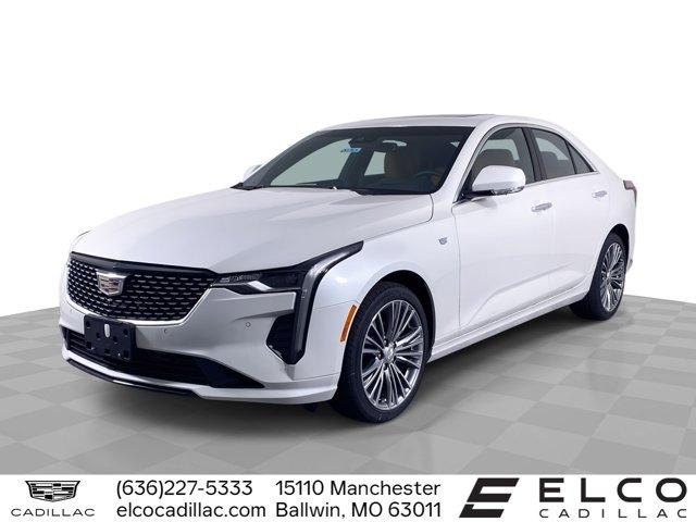 new 2025 Cadillac CT4 car, priced at $49,660