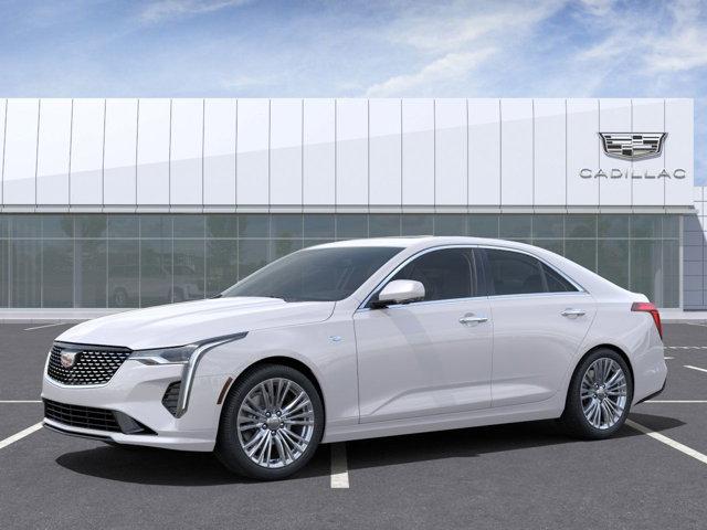 new 2025 Cadillac CT4 car, priced at $49,660