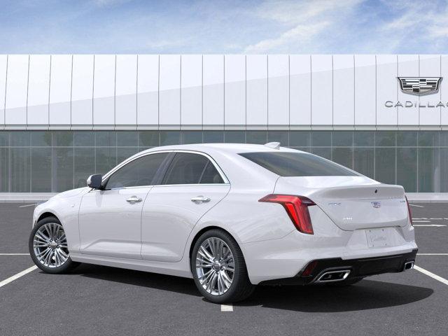 new 2025 Cadillac CT4 car, priced at $49,660