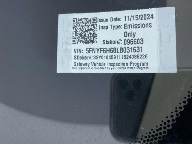 used 2020 Honda Pilot car, priced at $22,990