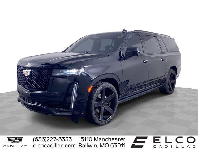 used 2022 Cadillac Escalade ESV car, priced at $74,990