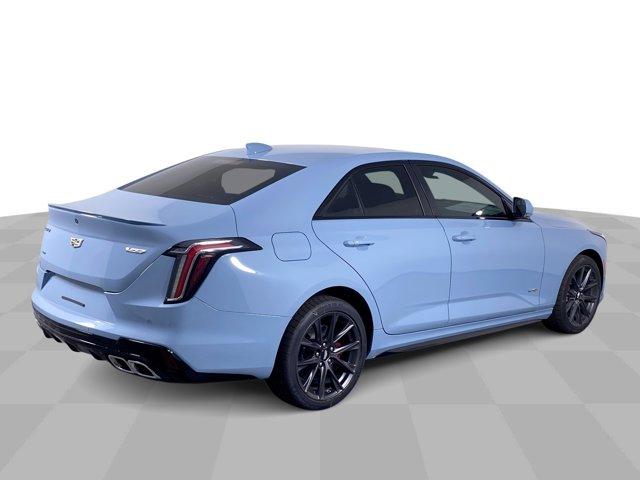 new 2025 Cadillac CT4-V car, priced at $58,144