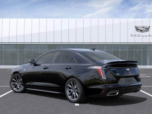 new 2025 Cadillac CT4 car, priced at $47,840