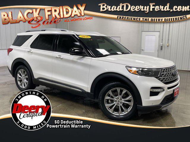 used 2021 Ford Explorer car, priced at $31,517