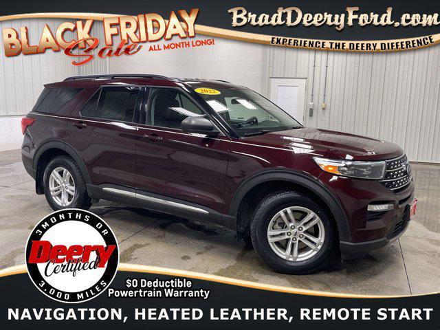 used 2022 Ford Explorer car, priced at $28,595