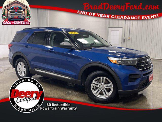 used 2021 Ford Explorer car, priced at $29,625