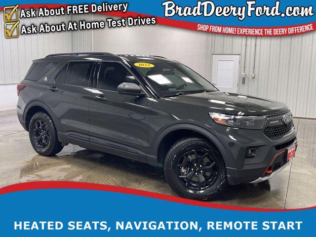 used 2023 Ford Explorer car, priced at $37,615