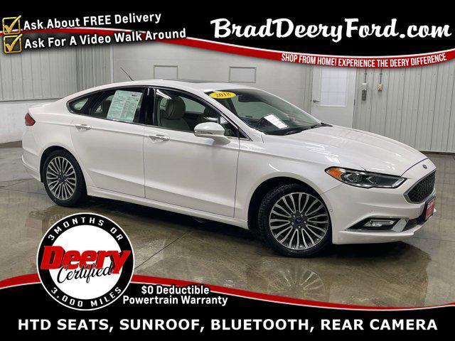 used 2018 Ford Fusion Hybrid car, priced at $19,191