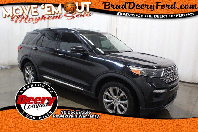 used 2021 Ford Explorer car, priced at $28,712