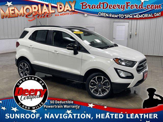used 2020 Ford EcoSport car, priced at $17,528