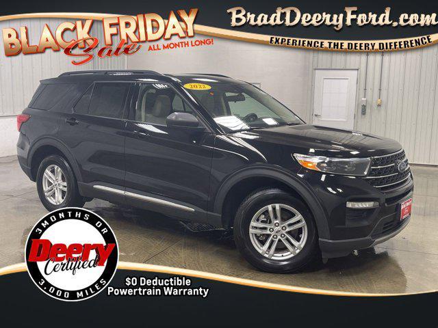 used 2022 Ford Explorer car, priced at $28,445