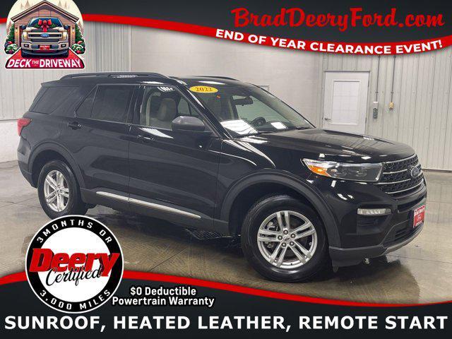 used 2022 Ford Explorer car, priced at $27,595