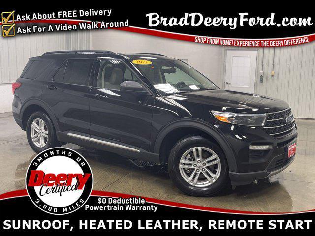 used 2022 Ford Explorer car, priced at $26,798