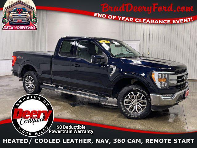 used 2021 Ford F-150 car, priced at $34,990