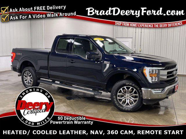 used 2021 Ford F-150 car, priced at $37,155